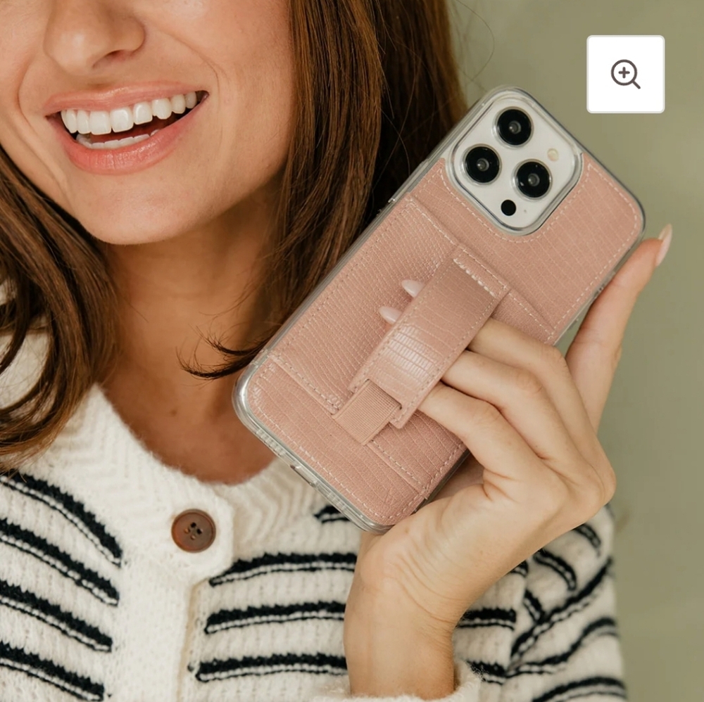 Samsung S22 Ultra Walli case Pink Python
